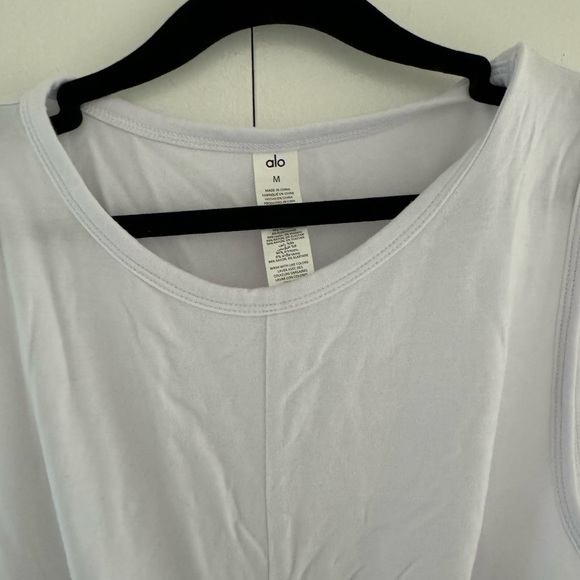 Like new-Alo Cover Tank in white - Picture 2 of 4
